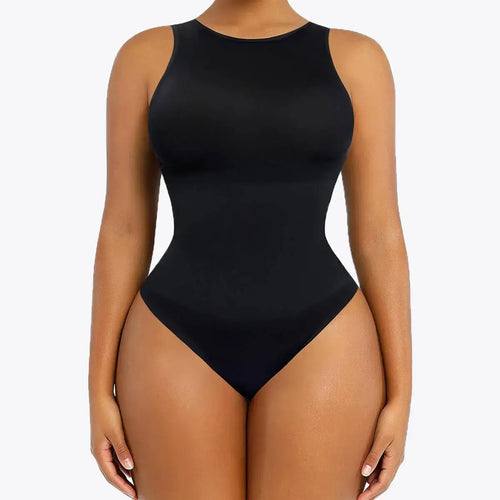 1+1 AKCIA RunwayShape EverydayControl High Neck Tvarujúci Bodysuit Tangá